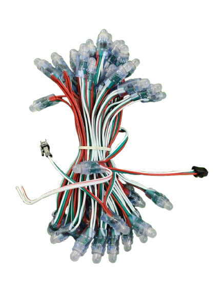 5inch RGB Pixel Light  PVC wire